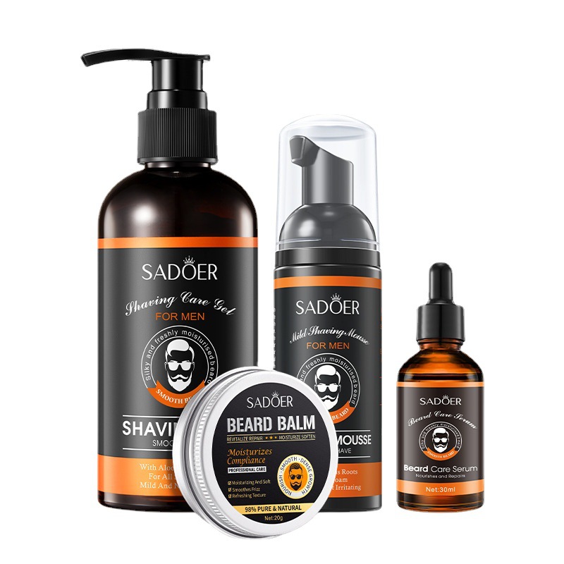 Beard Oil Growth - Kit de croissance de barbe pour