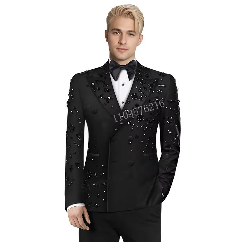 Mens Grooming Kit Luxury - Ensemble de costumes de luxe noirs