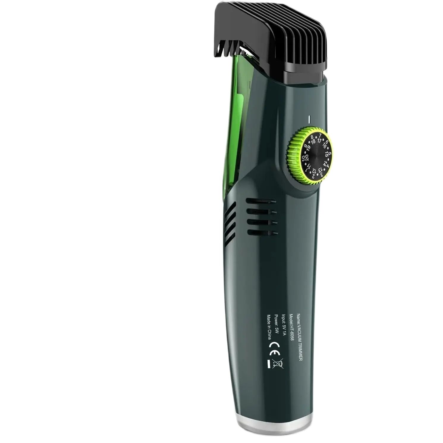 Men'S Grooming Vacuum - Hatteker tondeuse à barbe pour hommes