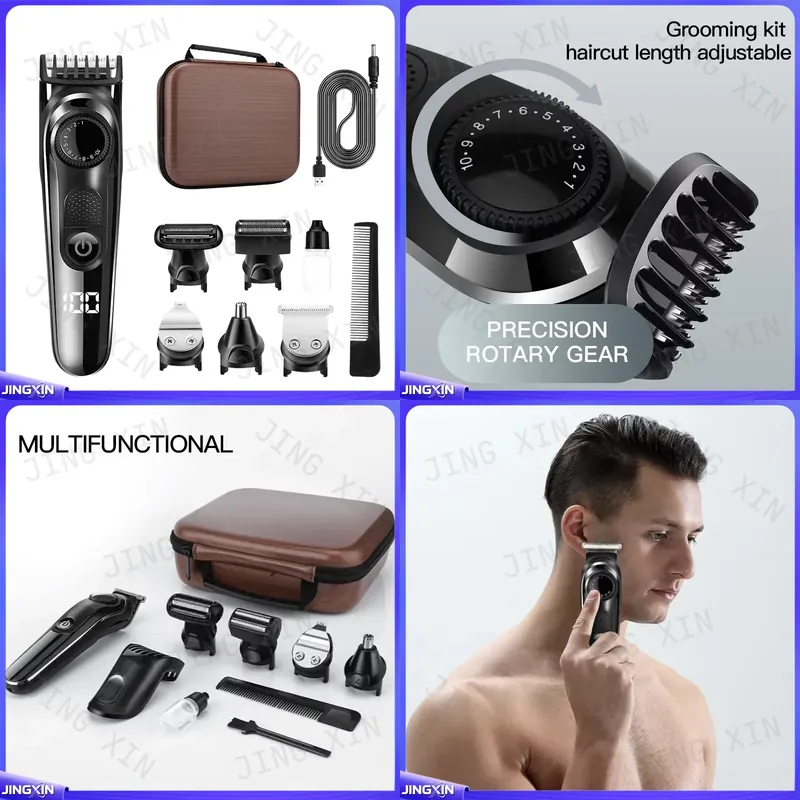 Men'S Grooming Electric Trimmer - Tondeuse à cheveux électrique professionnelle LM-1832