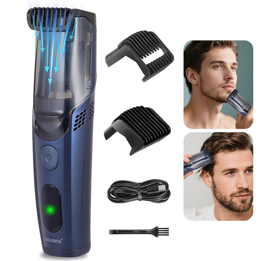 Men'S Grooming Vacuum - Tondeuse à barbe sans fil Solimpia