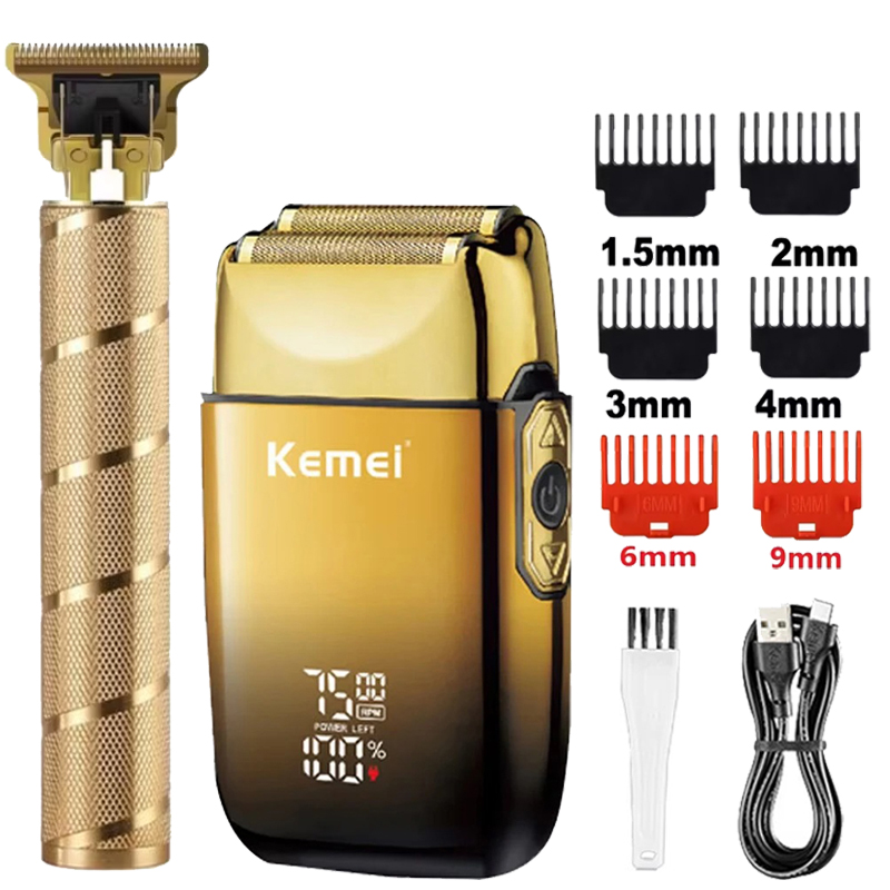 Men'S Grooming Electric Trimmer - Tondeuse à cheveux Kemei KM-TX10 T9,