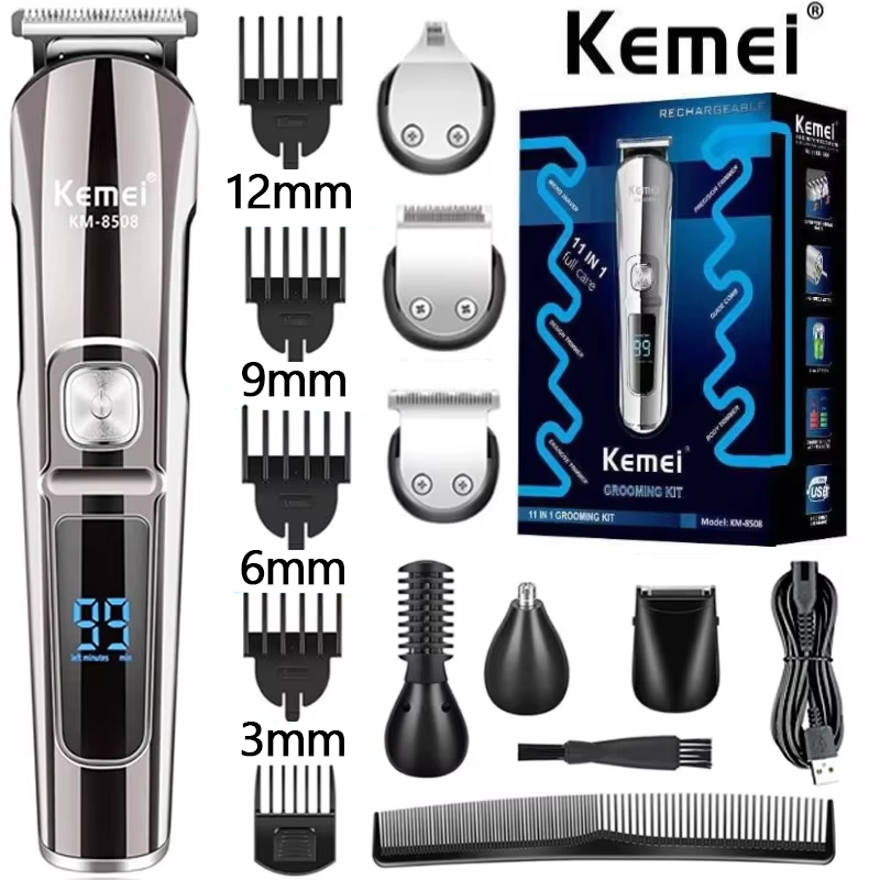 Men'S Grooming Electric Trimmer - Tondeuse à barbe et à cheveux