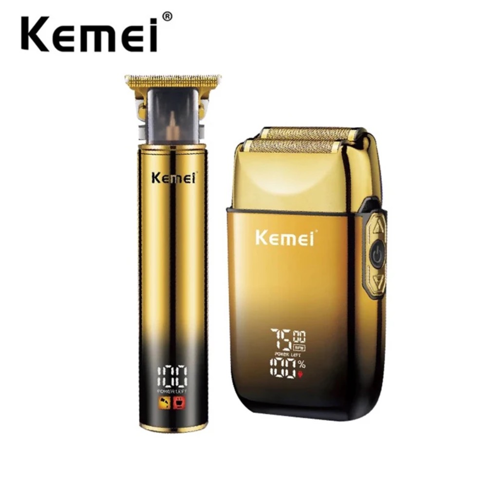 Men'S Grooming Electric Trimmer - Kemei-Tondeuse à cheveux électrique professionnelle pour