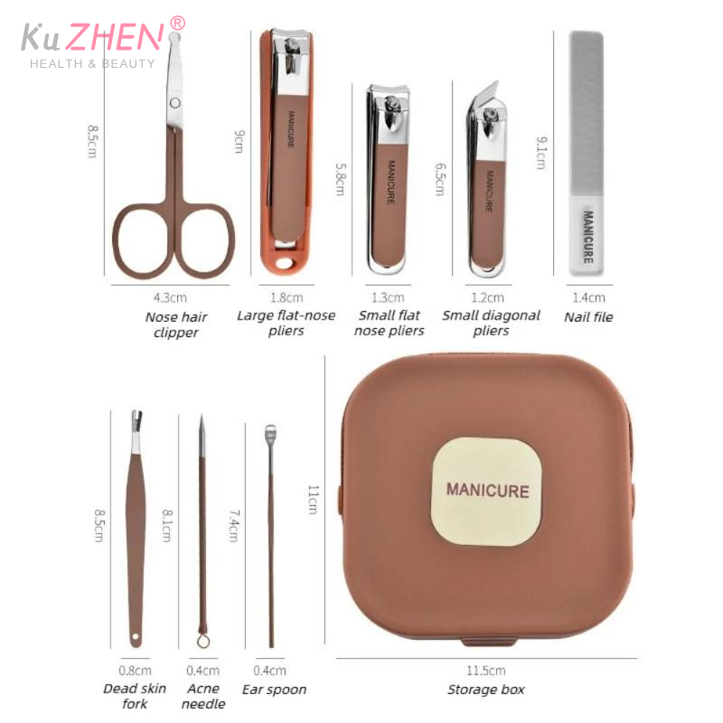 Kit de soins des ongles, ensem - Mens Grooming Kit Case avis et prix
