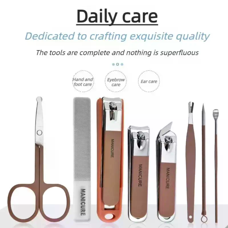 Kit de soins des ongles, ensem - Mens Grooming Kit Case avis et prix