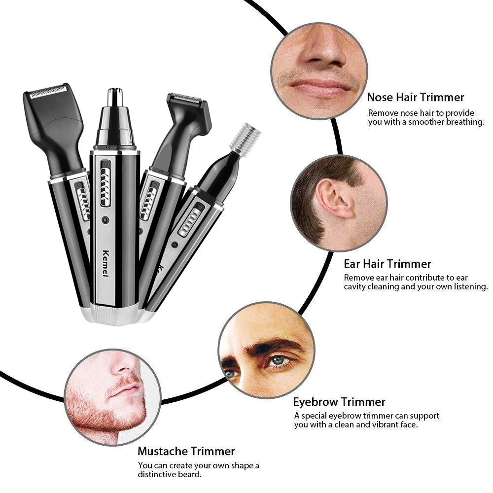 Kemei tondeuse électrique tout - Men'S Grooming Electric Trimmer avis et prix