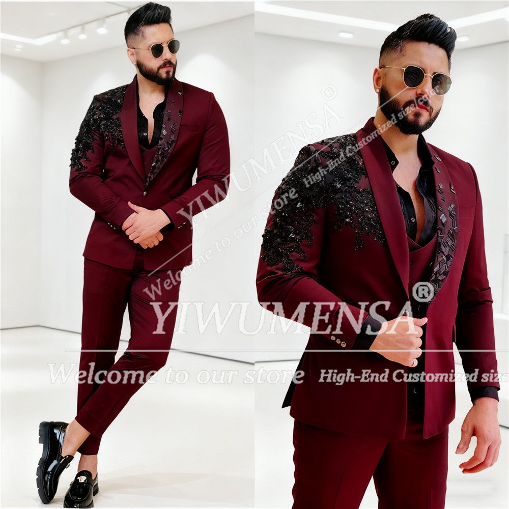 Costumes de luxe en perles de  - Mens Grooming Kit Luxury avis et prix