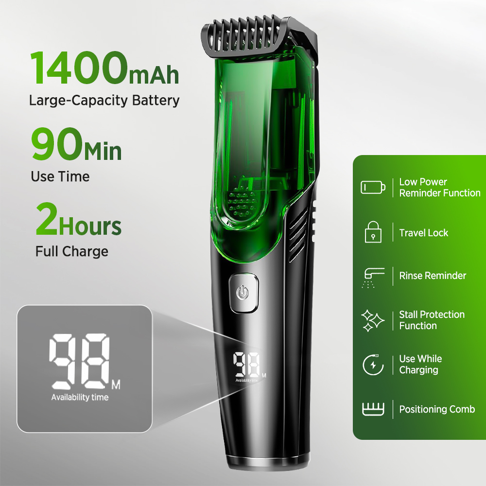 Tondeuse à barbe sans fil pour - Men'S Grooming Vacuum avis et prix