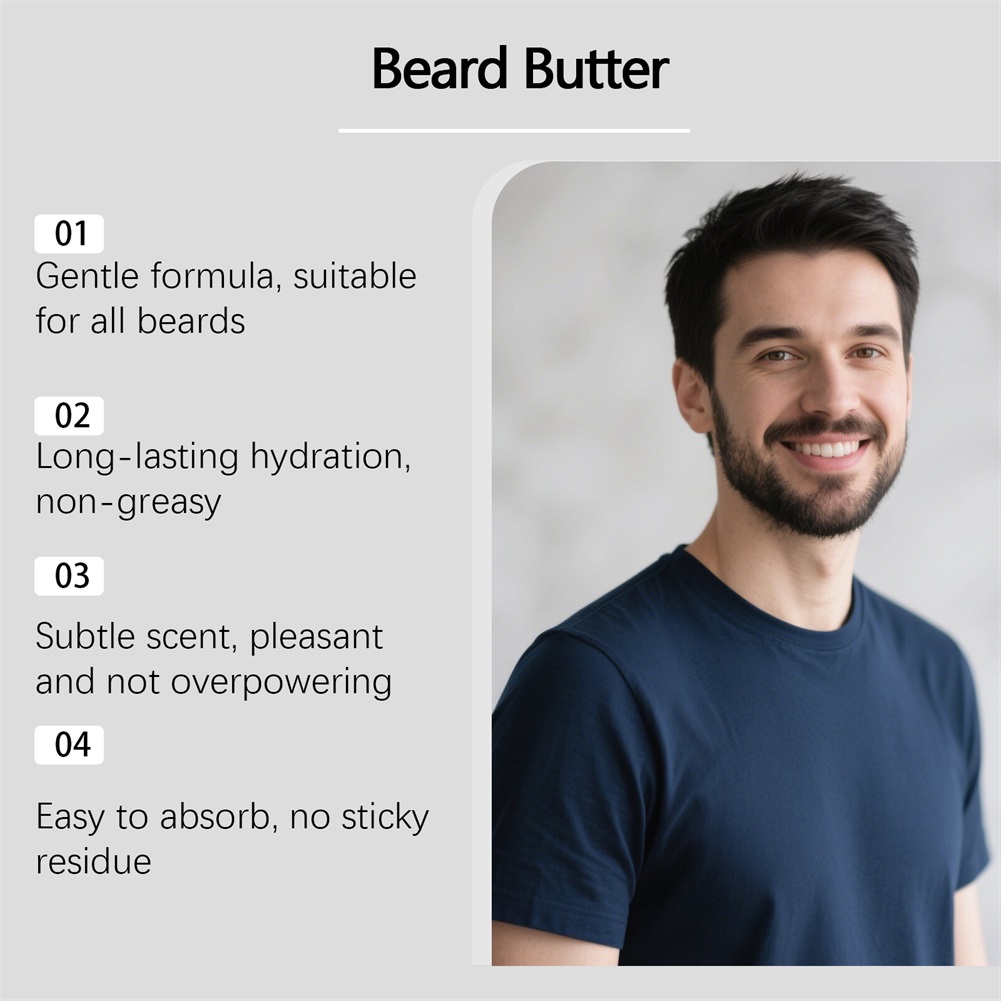 Crème à barbe au beurre de kar - Beard Oil Growth avis et prix