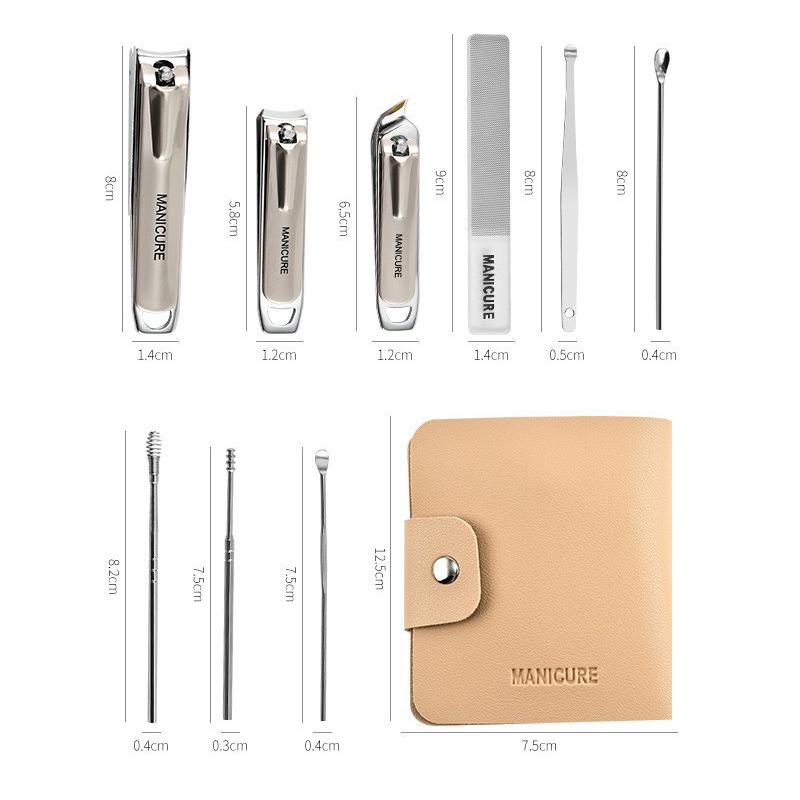Kit de manucure et pédicure 10 - Mens Grooming Kit Case avis et prix