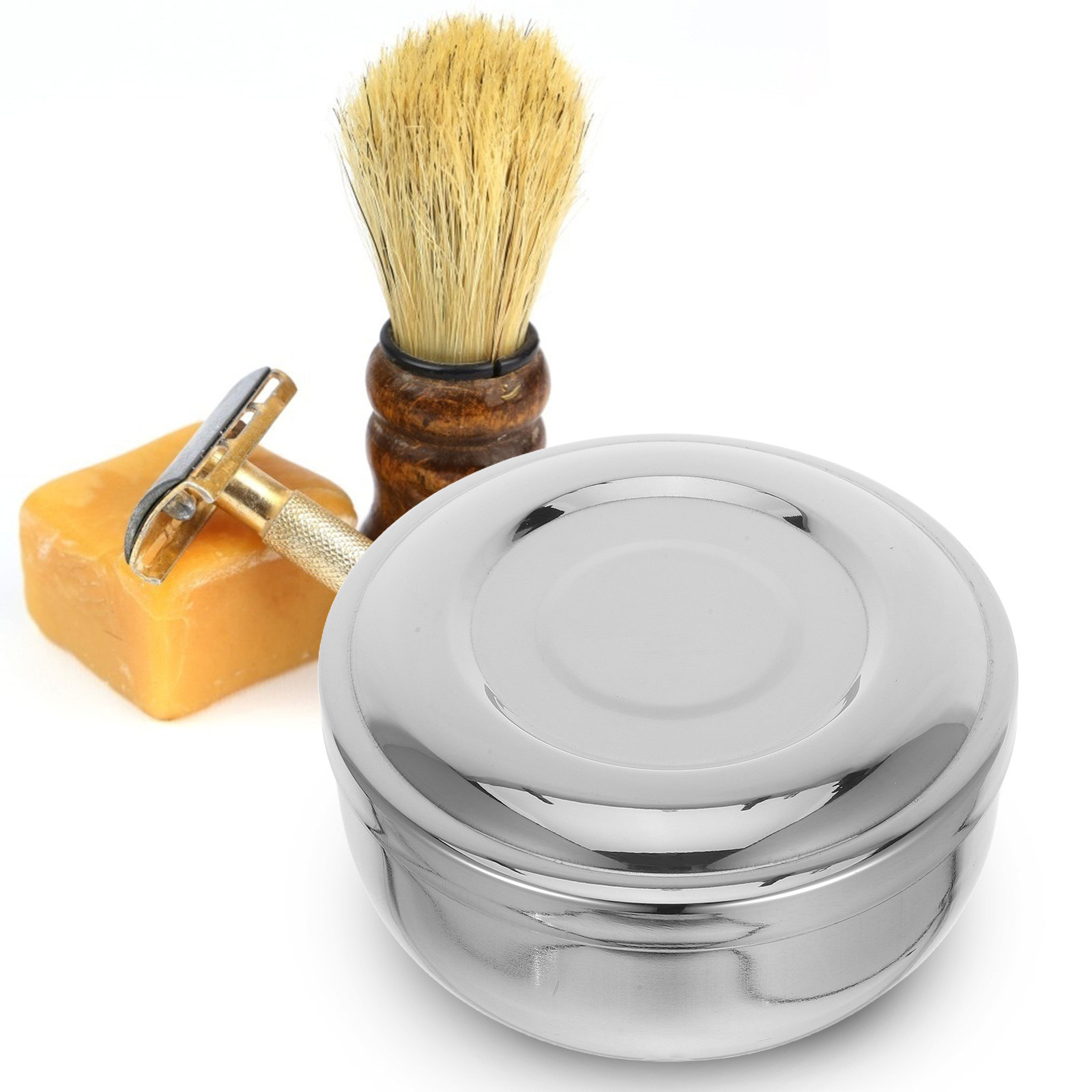Bol à raser en acier inoxydabl - Men'S Grooming Kits avis et prix