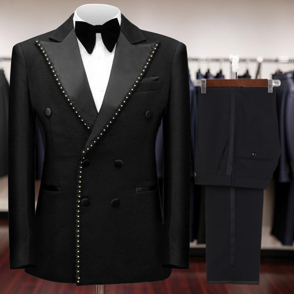 Costume de cérémonie croisé pe - Men'S Grooming Room avis et prix