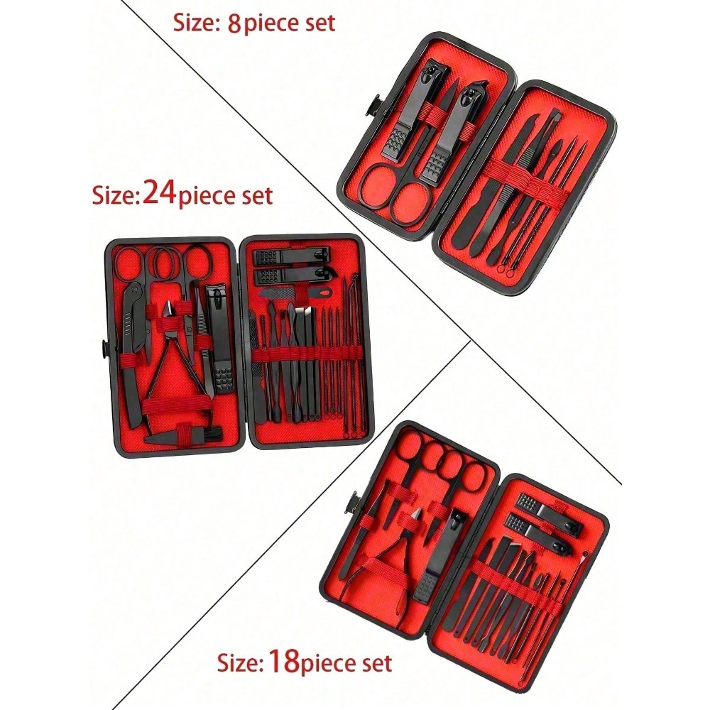 Ensemble de manucure et pédicu - Mens Grooming Kit Case avis et prix