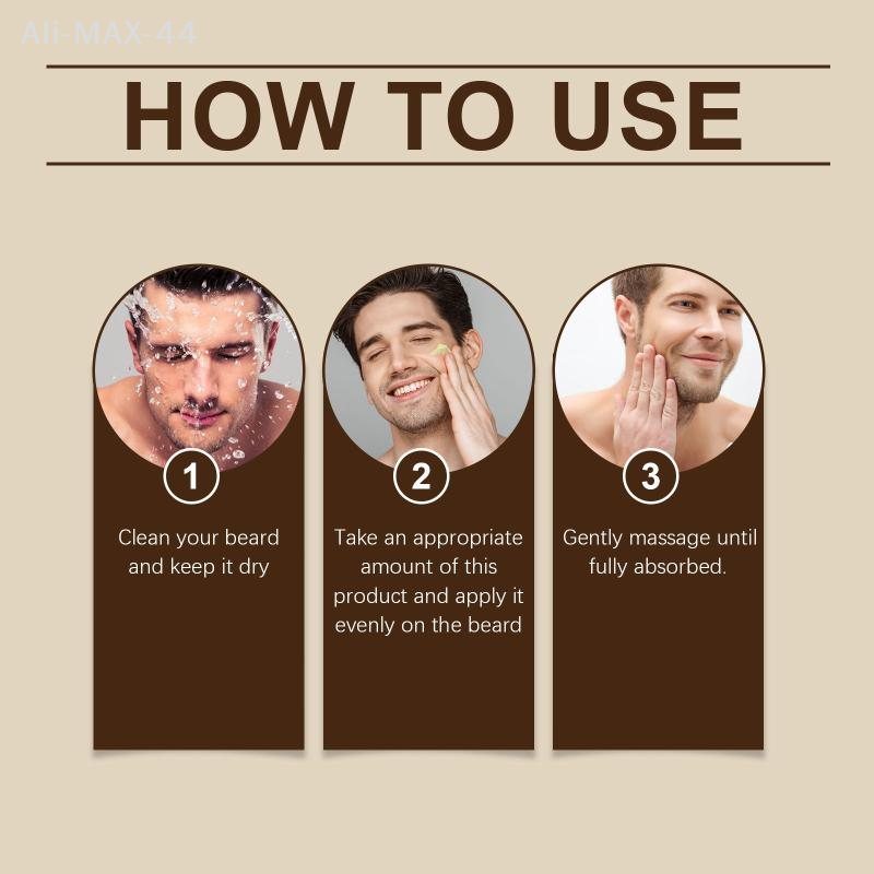 Baume à barbe à la biotine pou - Beard Oil Growth avis et prix