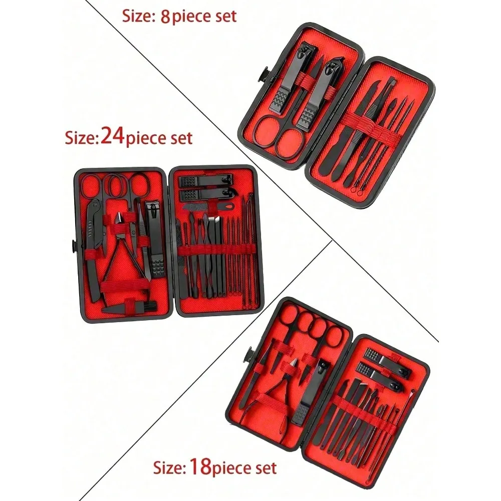 Ensemble de manucure et pédicu - Mens Grooming Kit Case avis et prix