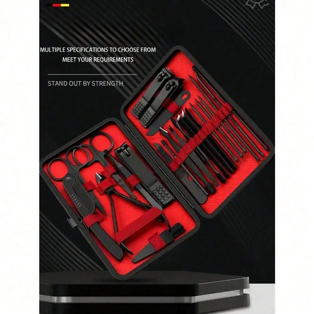 Ensemble de manucure et pédicu - Mens Grooming Kit Case avis et prix
